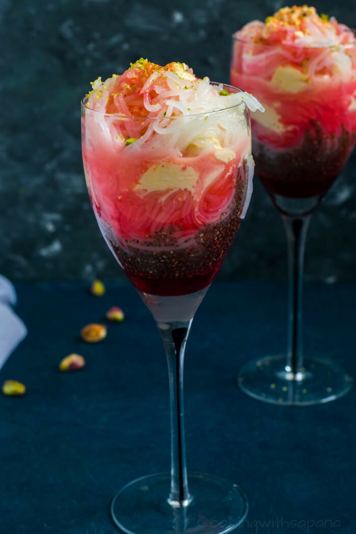 Kulfi Falooda Recipe How To Make Kulfi Falooda At Home