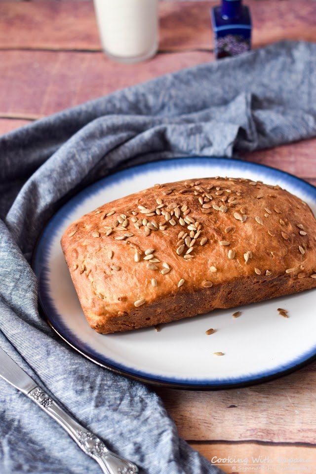 Sunflower Seeds Bread Cooking With Sapana