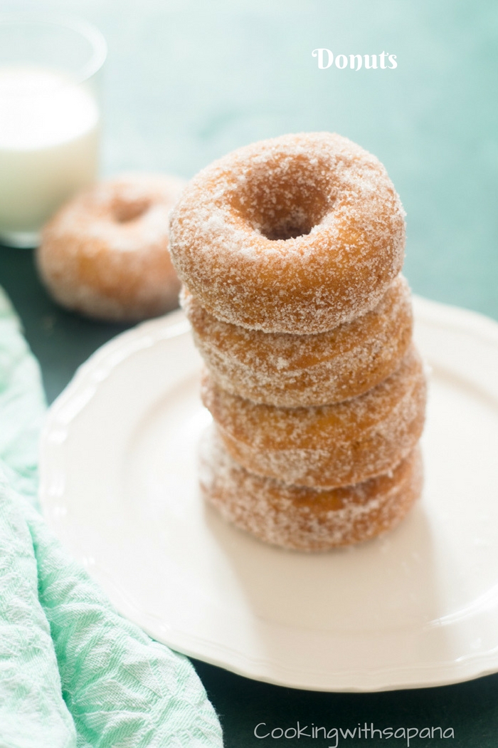 Easy Donuts | No Yeast Donuts - CookingWithSapana