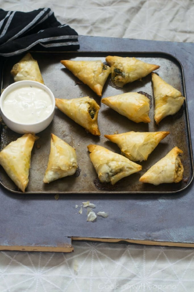 spanakopita triangles