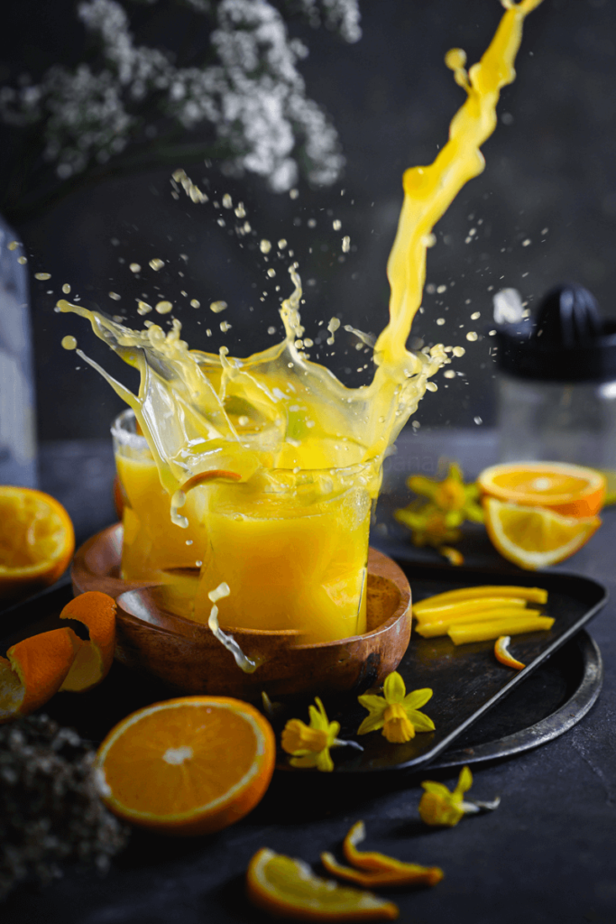 mango orange fizz