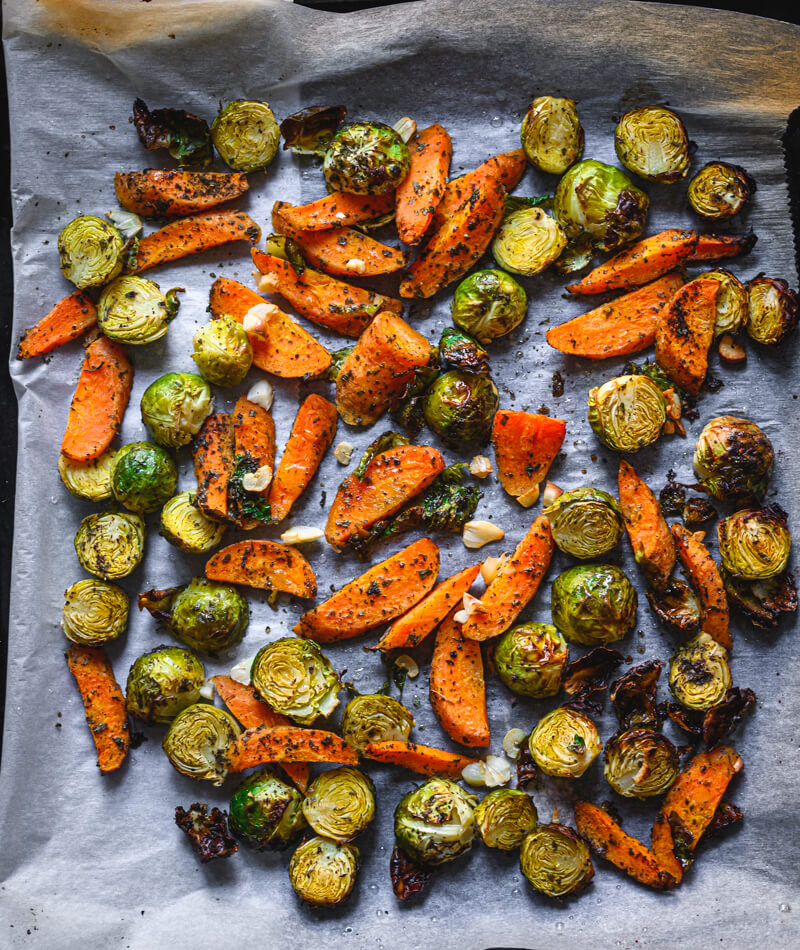 roasted sprouts