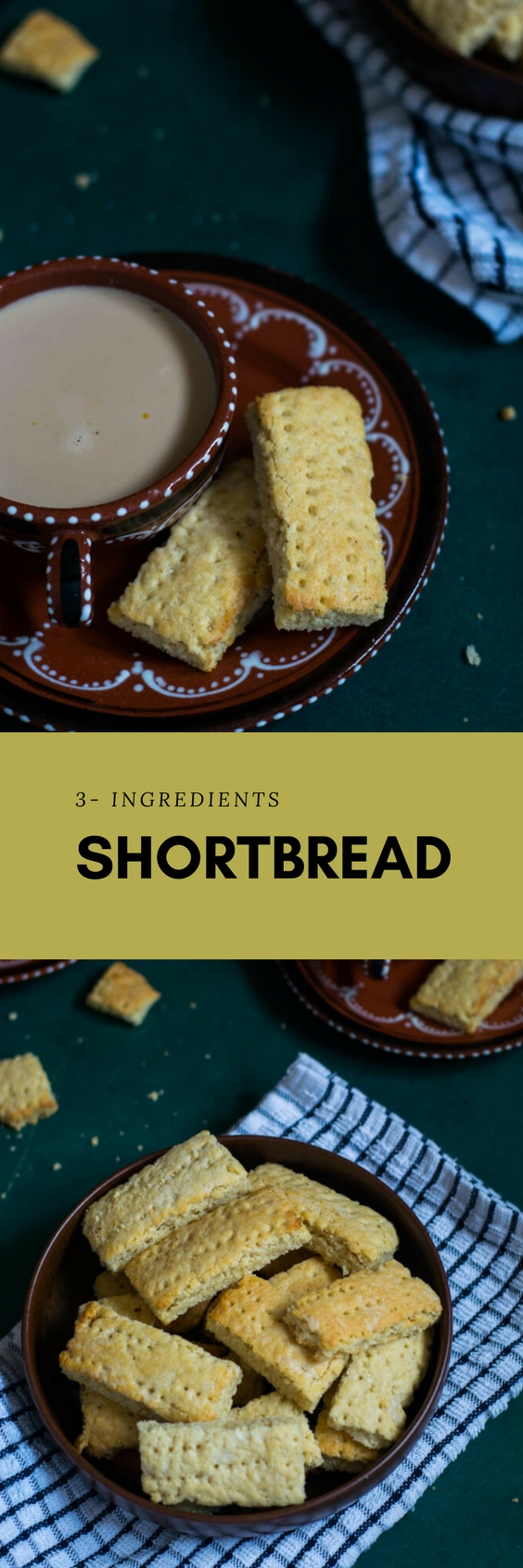 3 Ingredients Shortbread Cookies-6