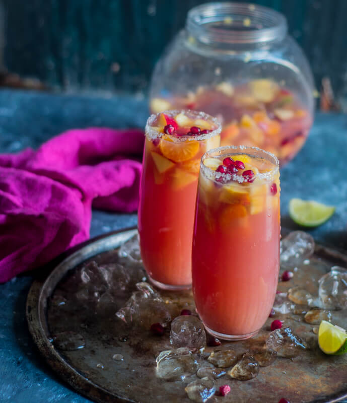 Fruit Punch Recipe |Juices and Drinks -Cookingwithsapana