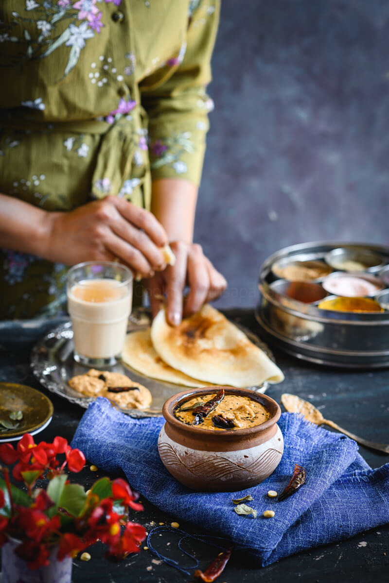 Roasted Chana Dal Chutney - Cooking With Sapana - KIF