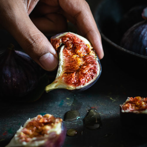 honey roasted figs
